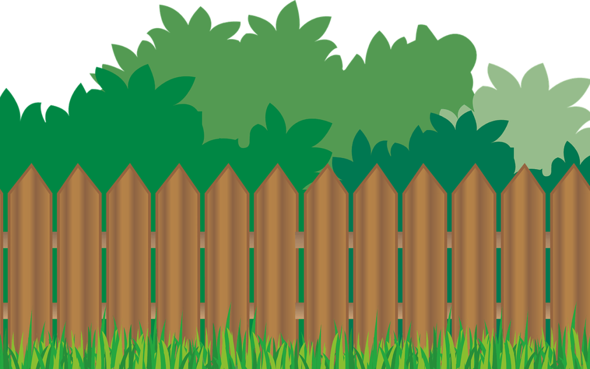 Рисование заборчик