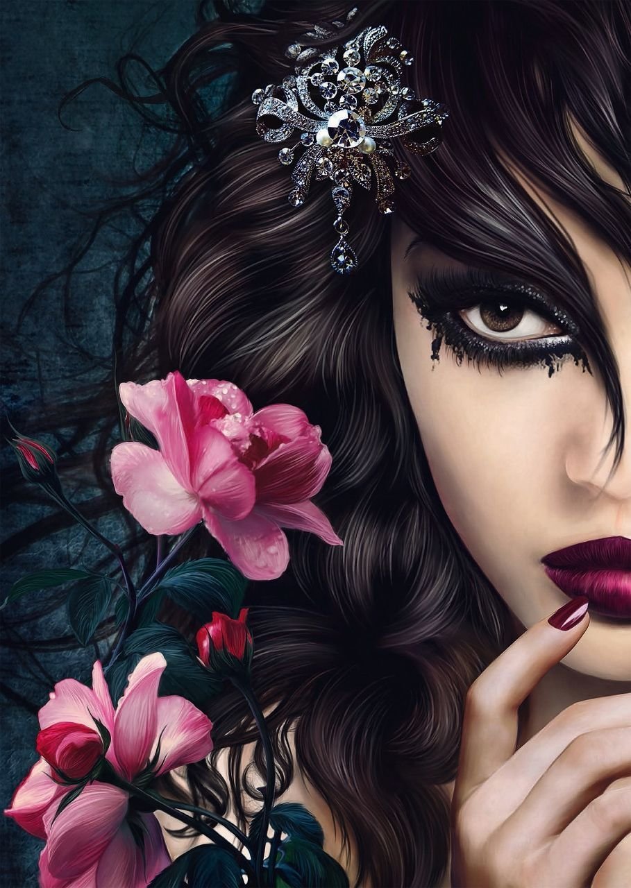 Девушки в стиле арт