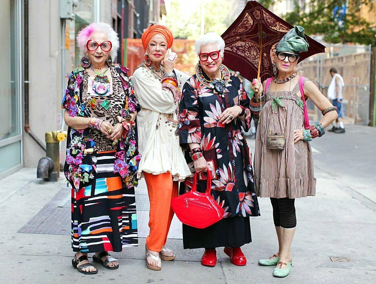 Стильные бабушки