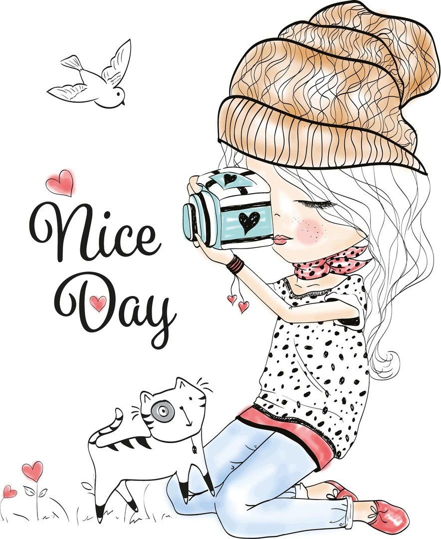 Красивые модные милые рисунки