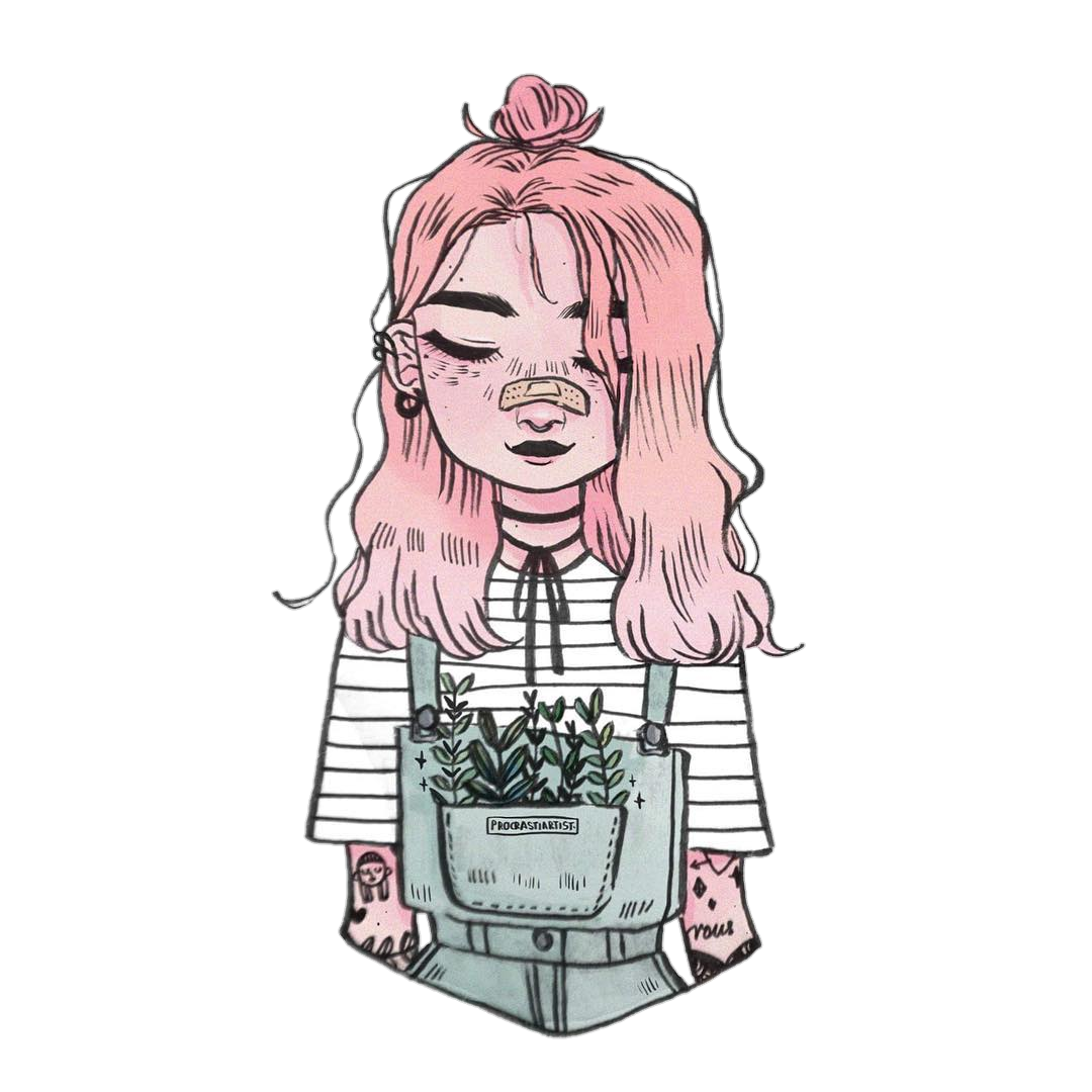 Арты в стиле тумблер