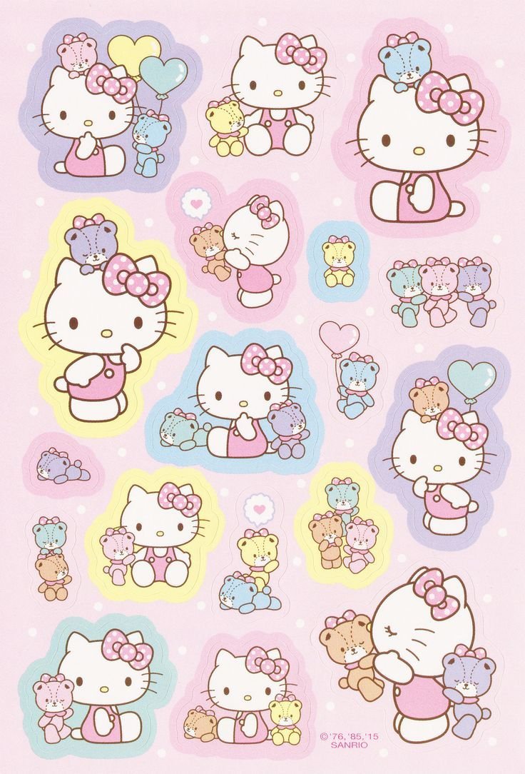 Наклейки Хелло Китти