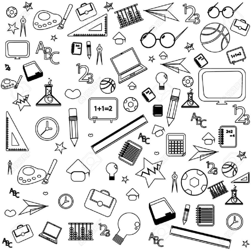 Фон для школьного бейджа