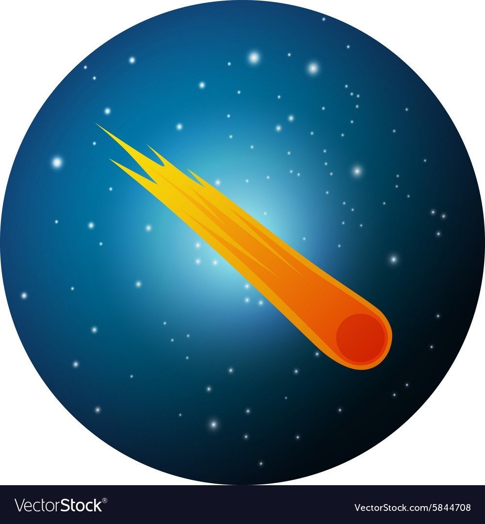 Комета вектор