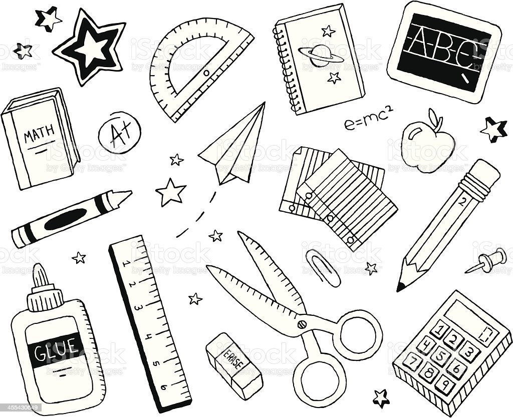 Символы предметов в школе