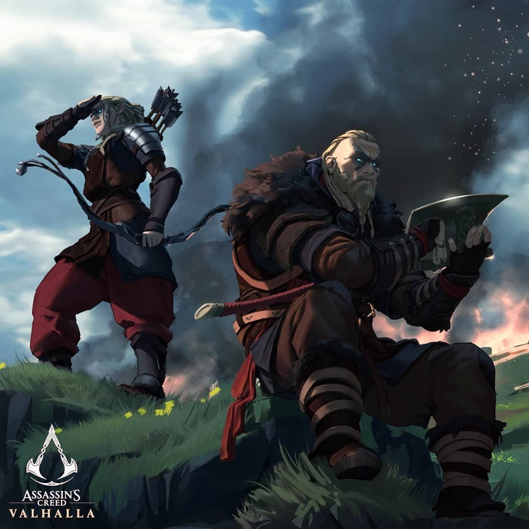 Ассасин Вальгалла тату