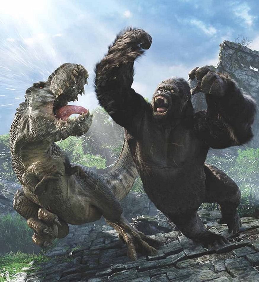 Кинг Конг и Энн любовь 2005