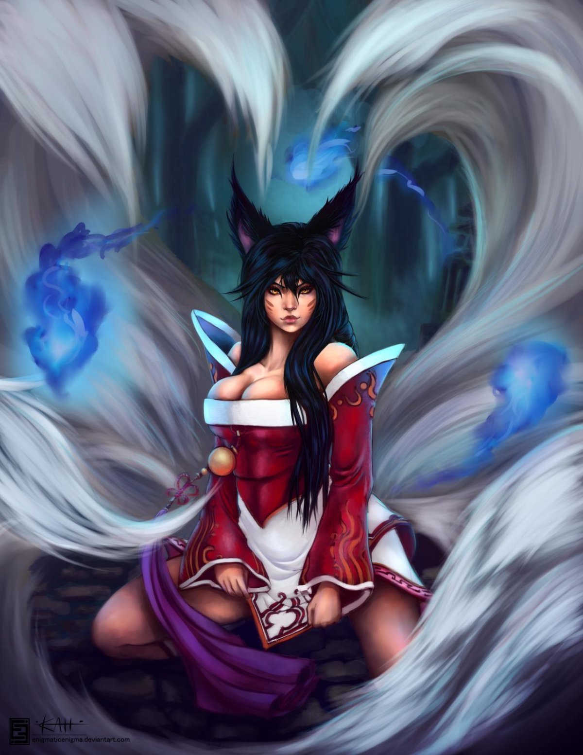 Девятихвостая League of Legends