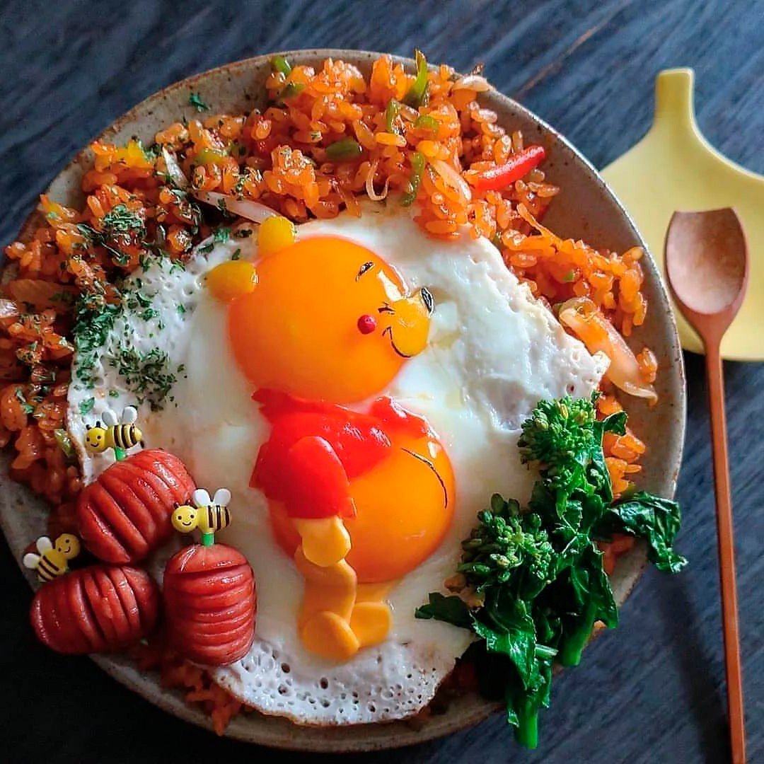 Разделочная доска с овощами