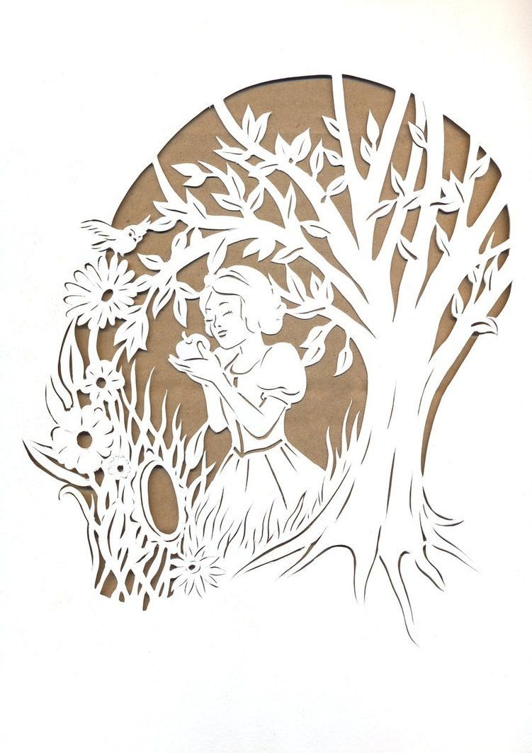 Бумага вытынанка