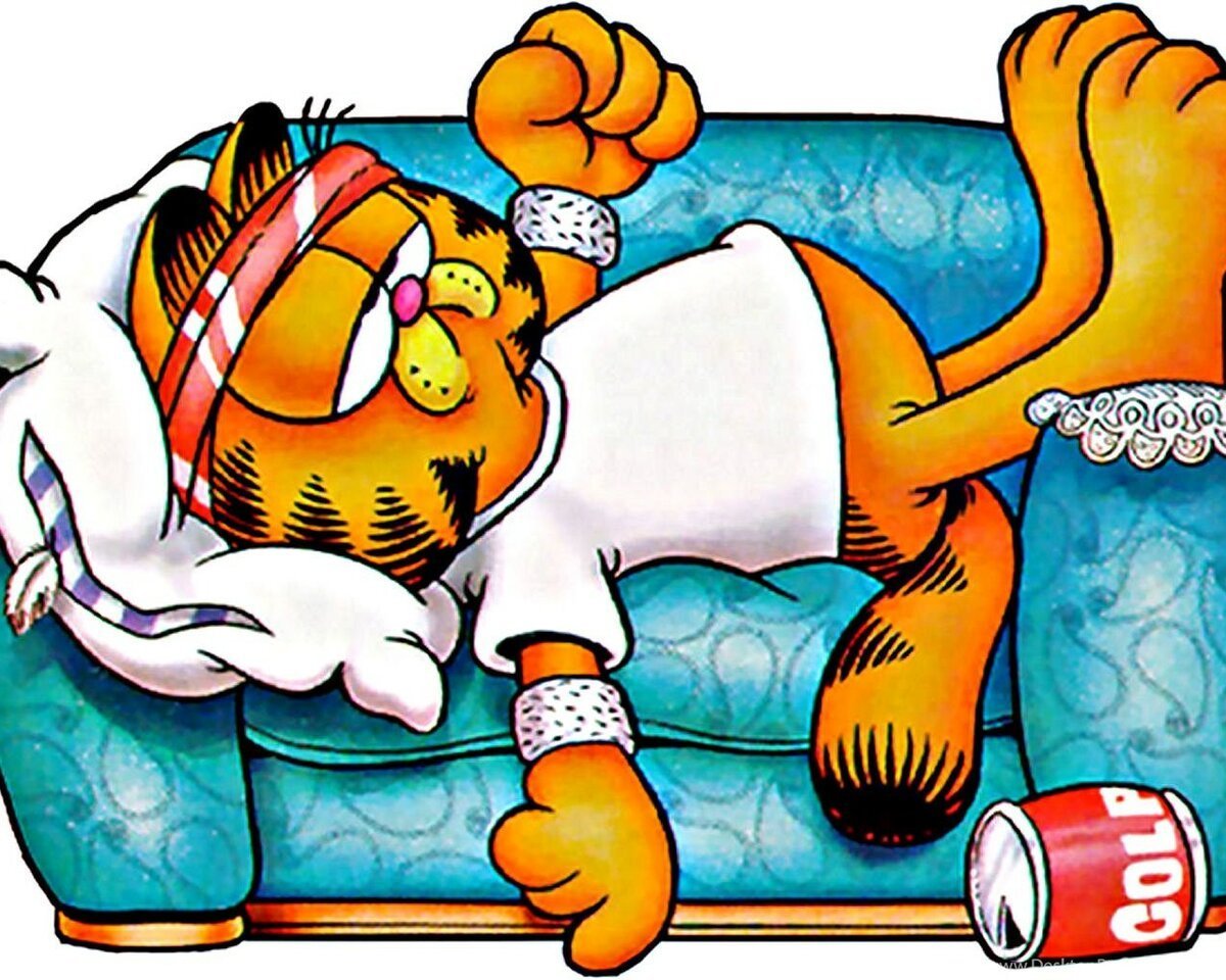 Ленивый кот