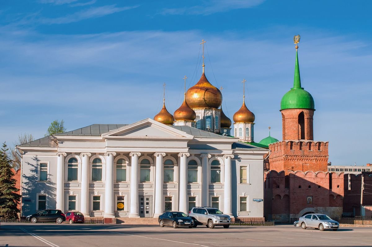 Памятники в Туле Тульский Кремль