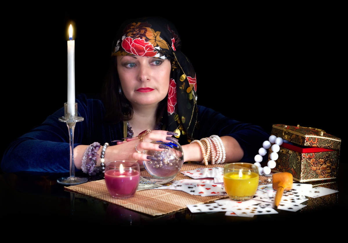 Гадалка гадает