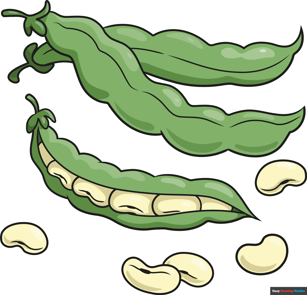 Нарисовать горох