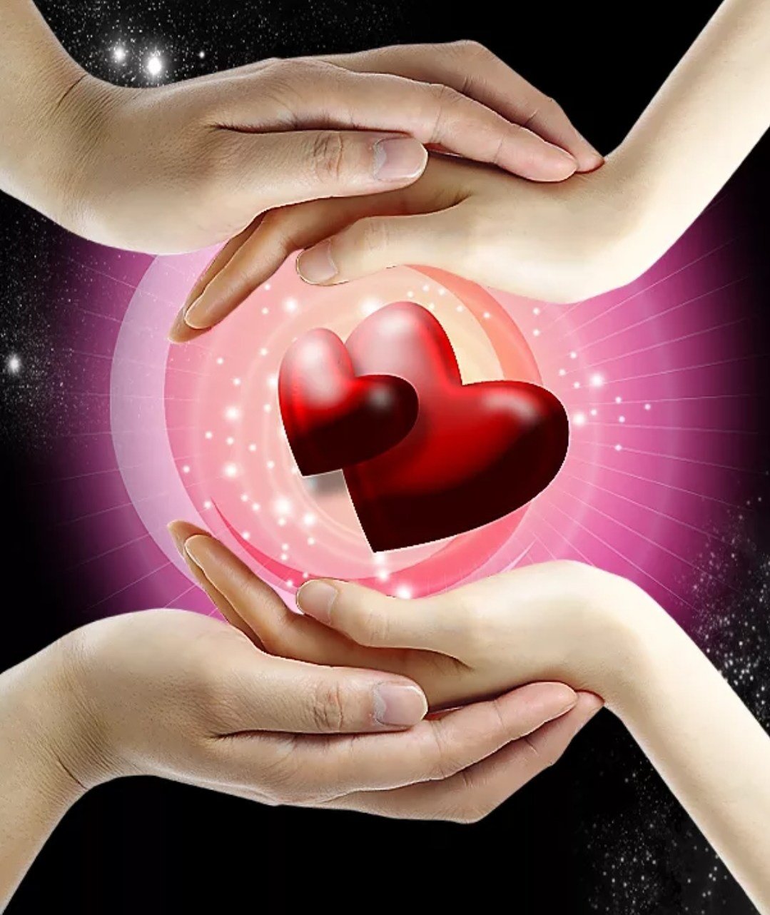 Сердце в ладошках