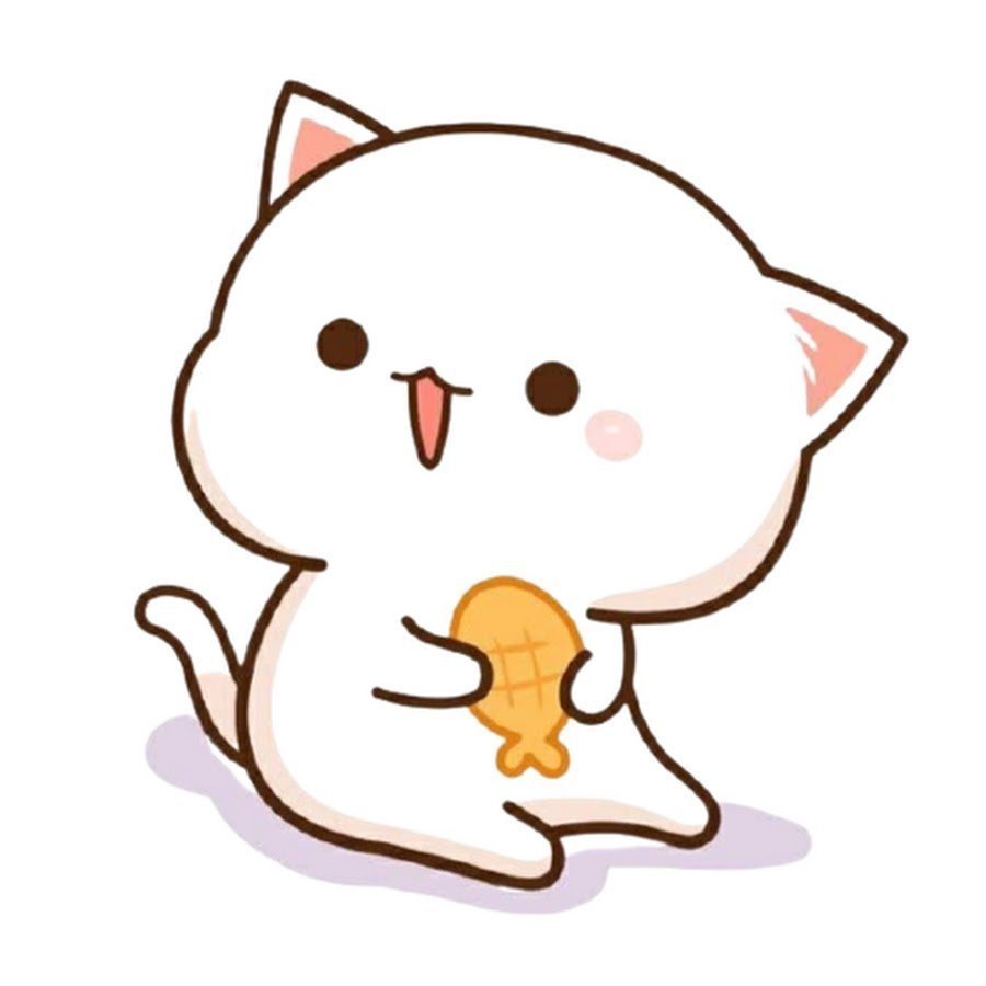 Кавайные наклейки котики