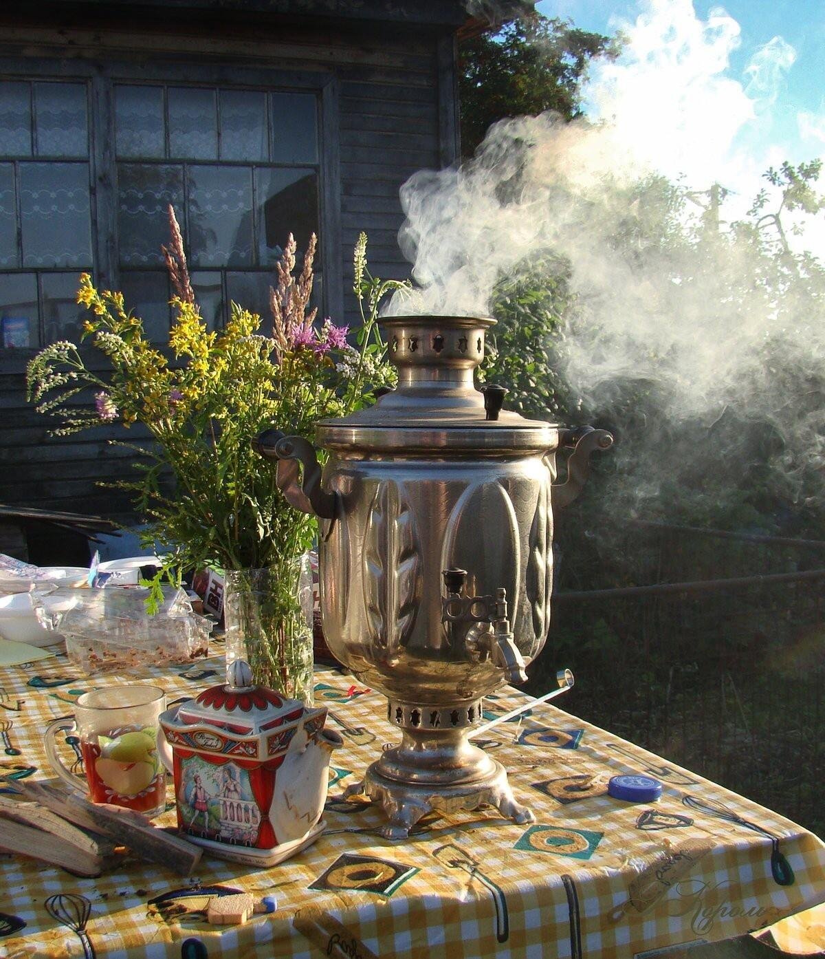 Утро в деревне