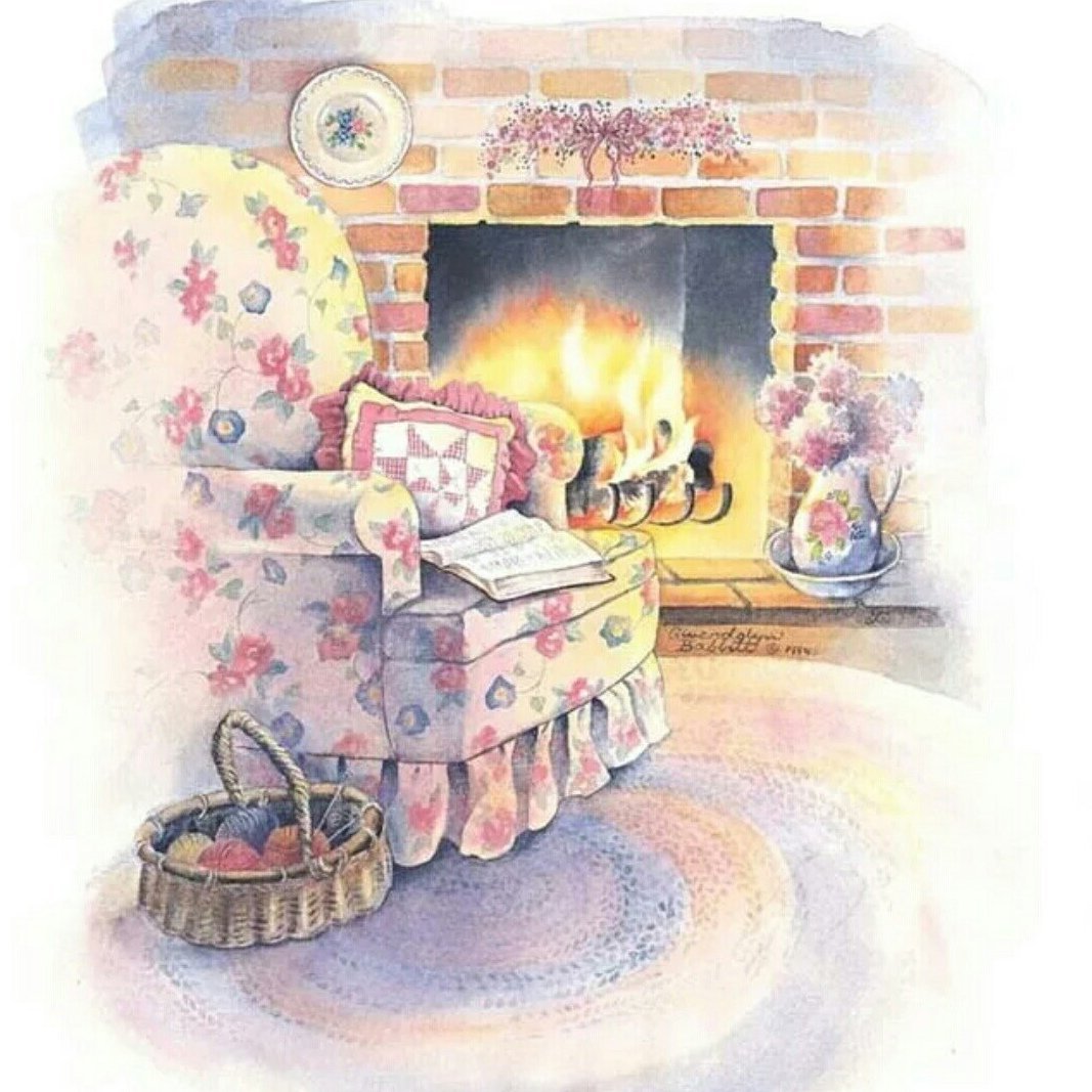 Рождественский камин