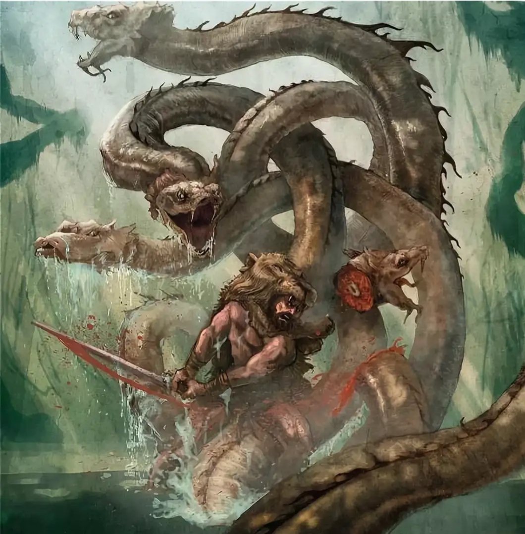 Геракл и Лернейская гидра