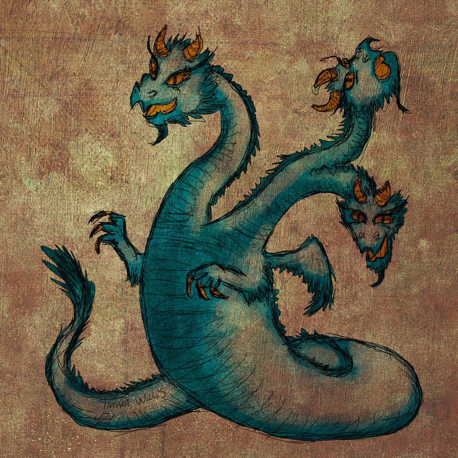 Гидра мифология детеныш