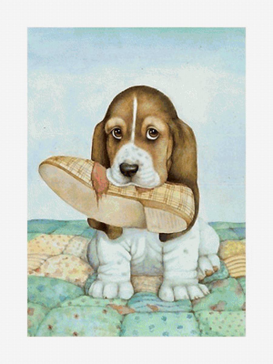 Открытка «собачки»