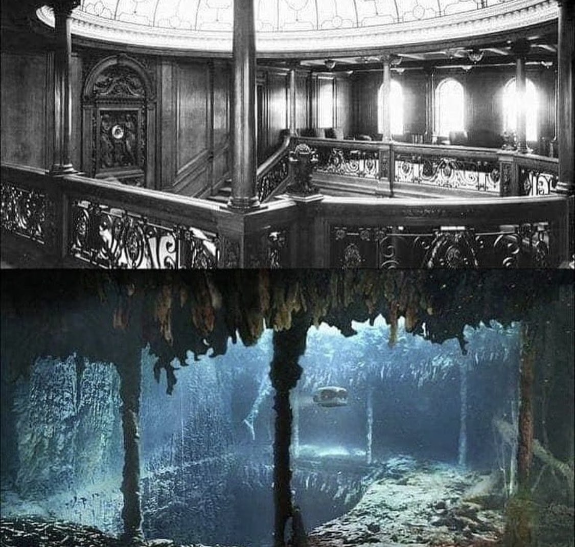 Титаник под водой 2022