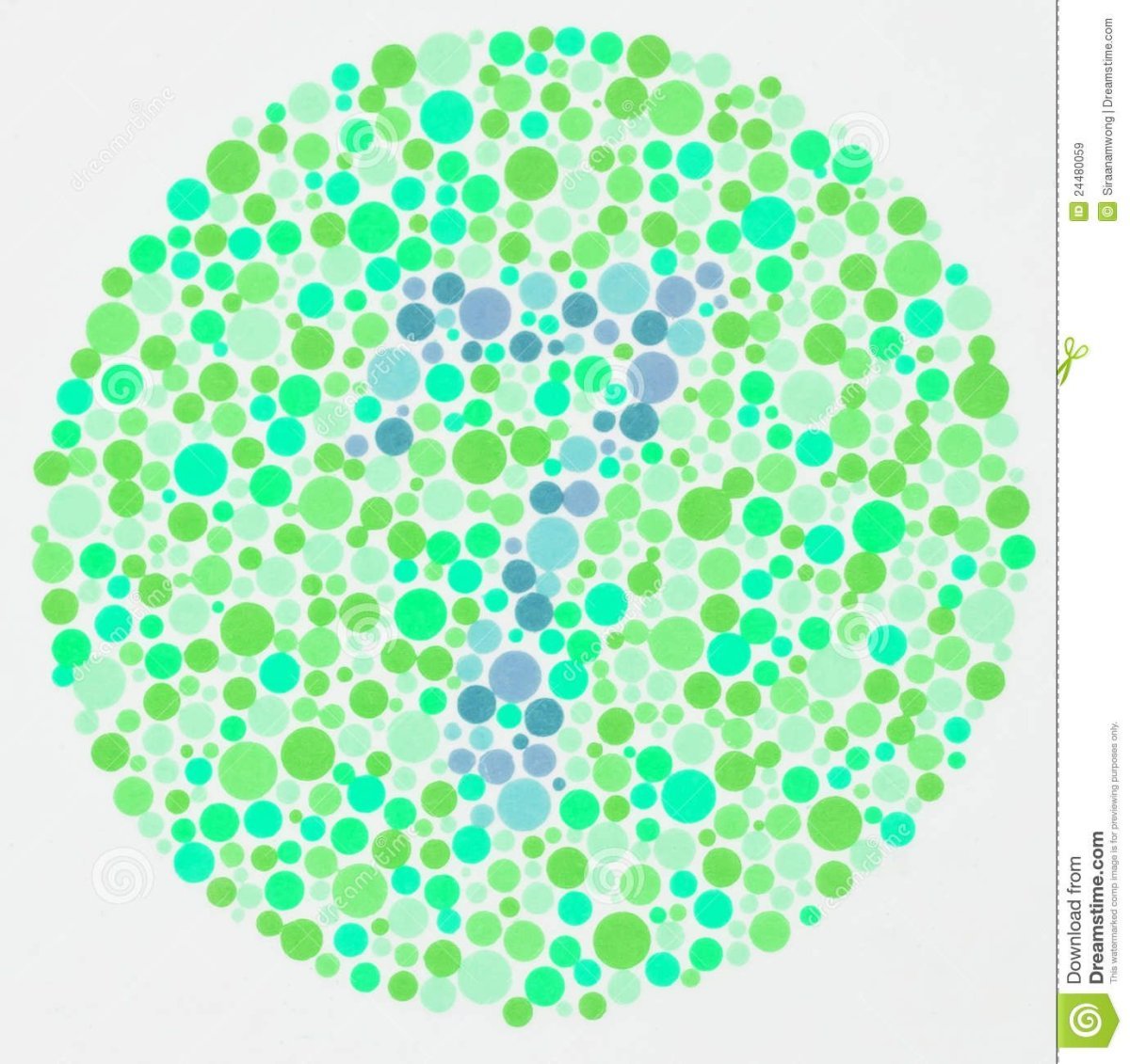 Дальтонизм на зеленый цвет