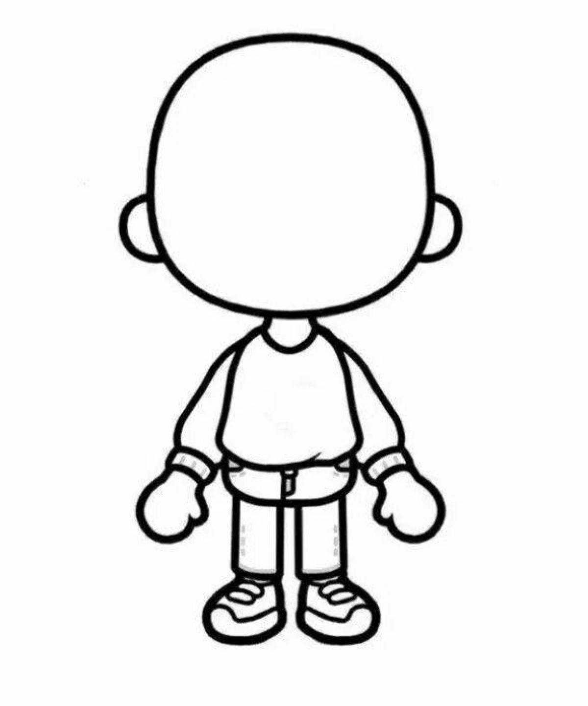 Тока бока в 2022 г милые каракули милые рисунки