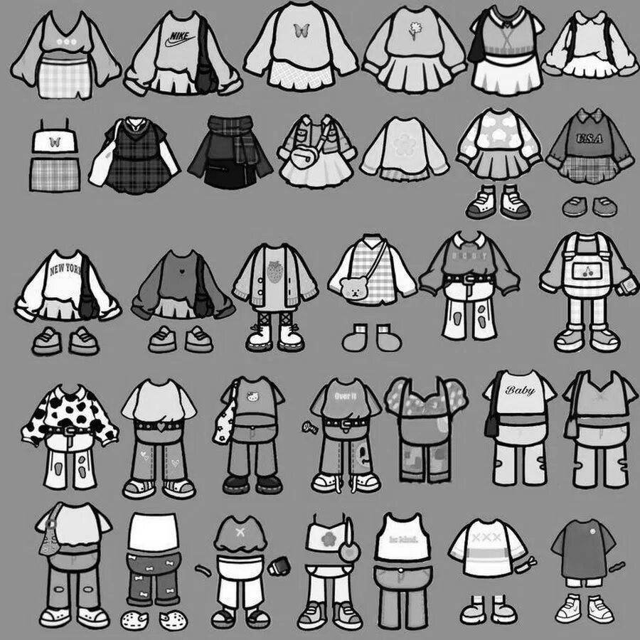 Тока бока одежда