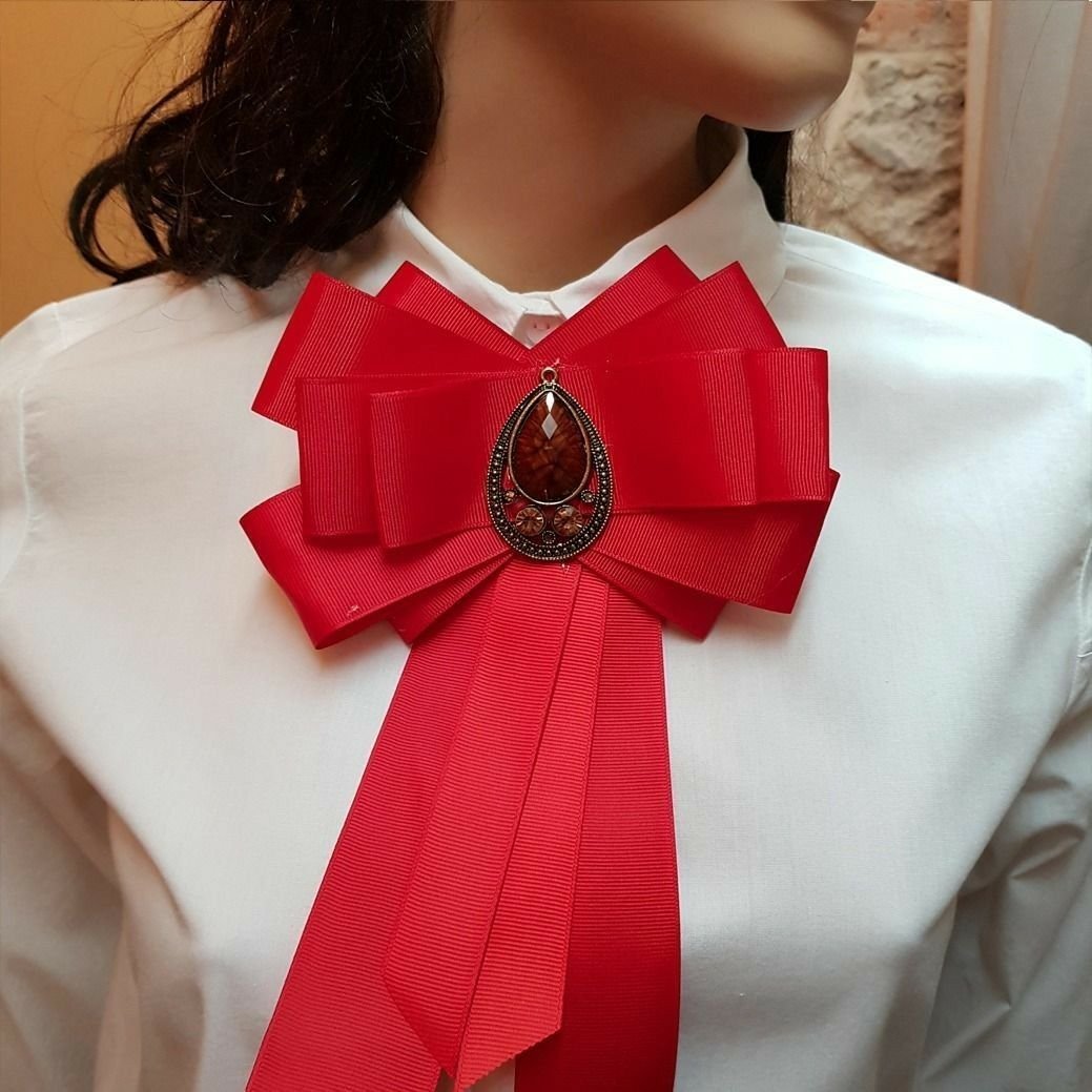 Галстук жабо мужской