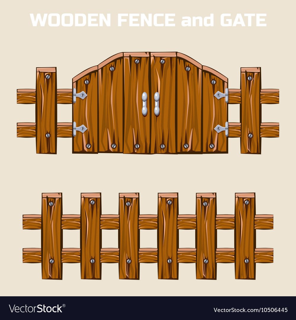 Ворота с замком для детей