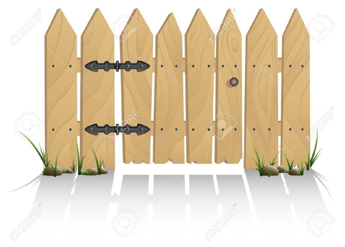 Ворота в цветах