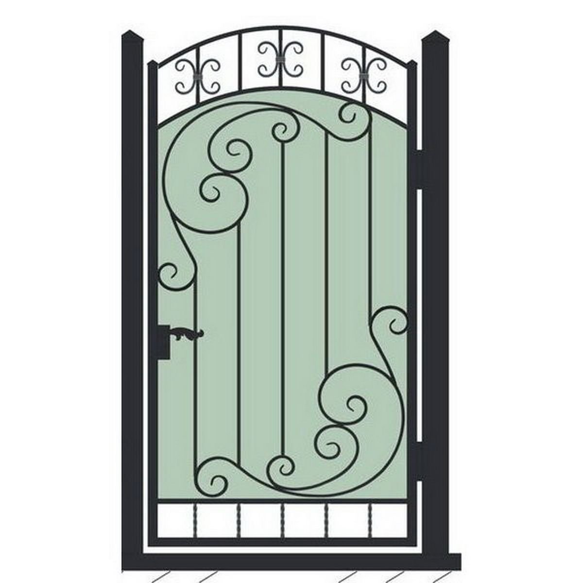 Калитка открывается