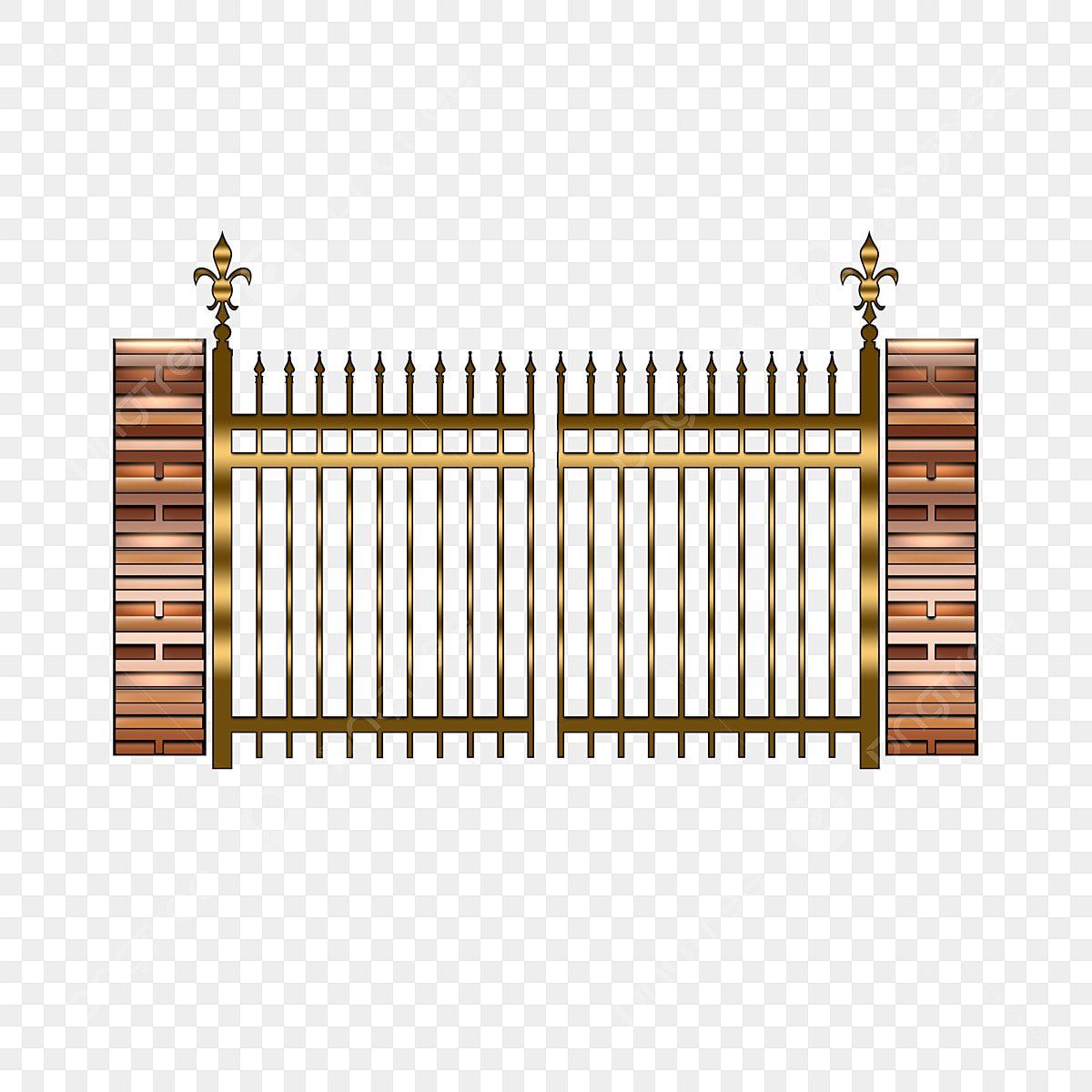 Узорные заборы из металла