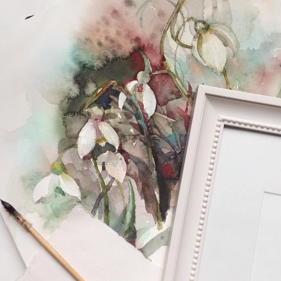 Рисунки в пастельных тонах