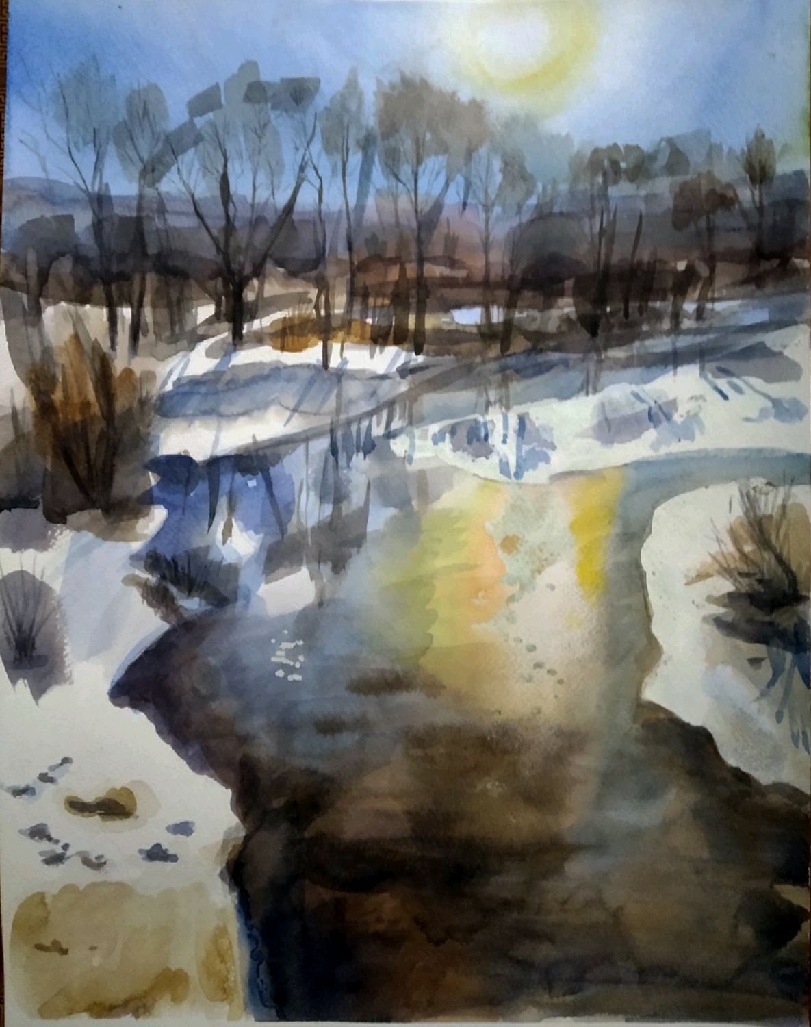 Живопись акварелью