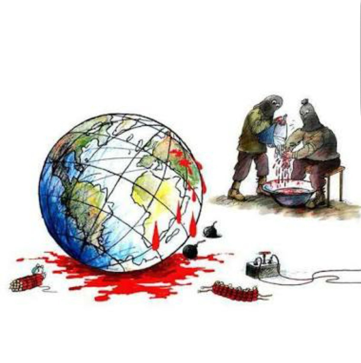 Русский медведь и американский Орел