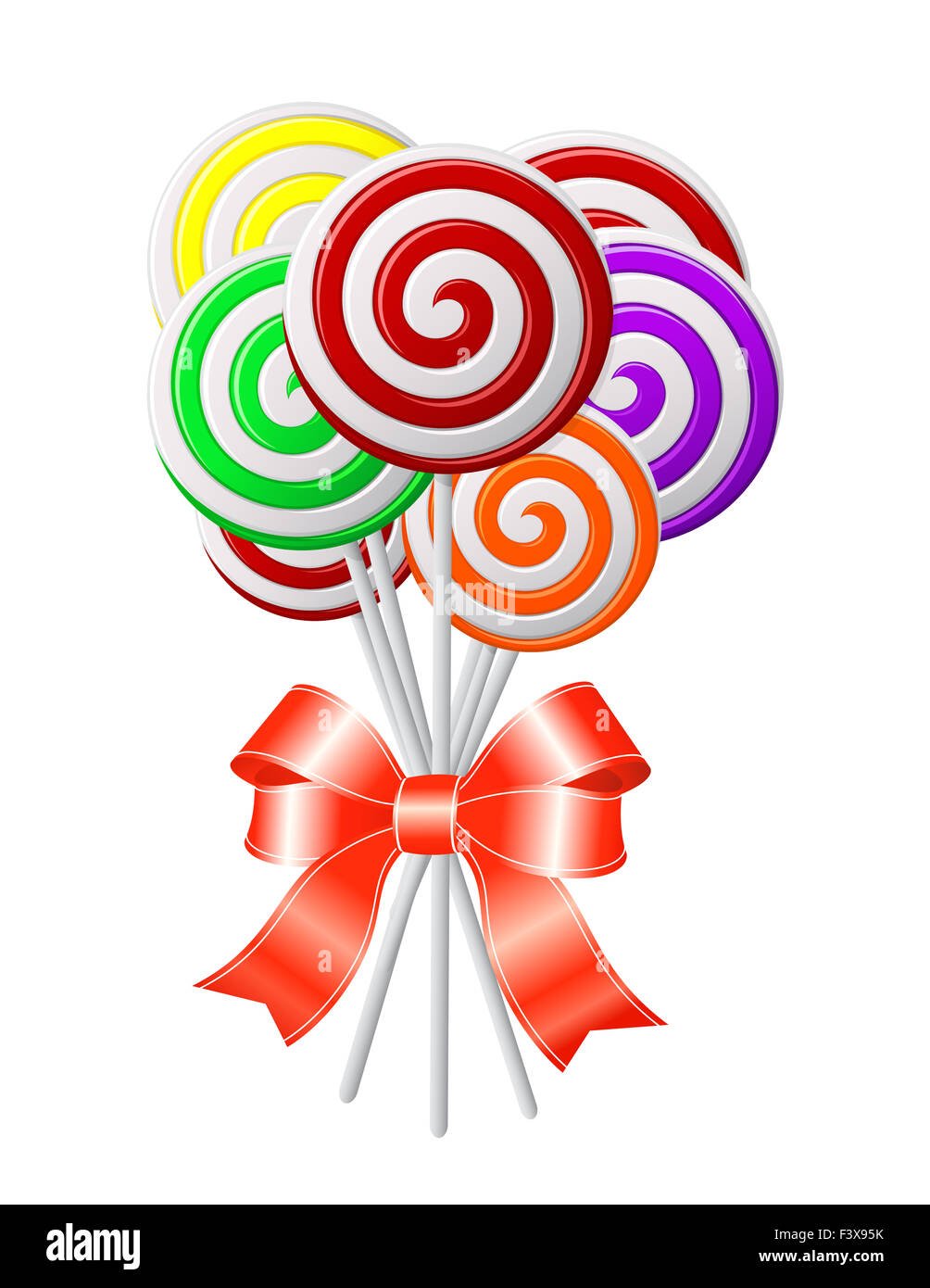 Карамелька на белом фоне