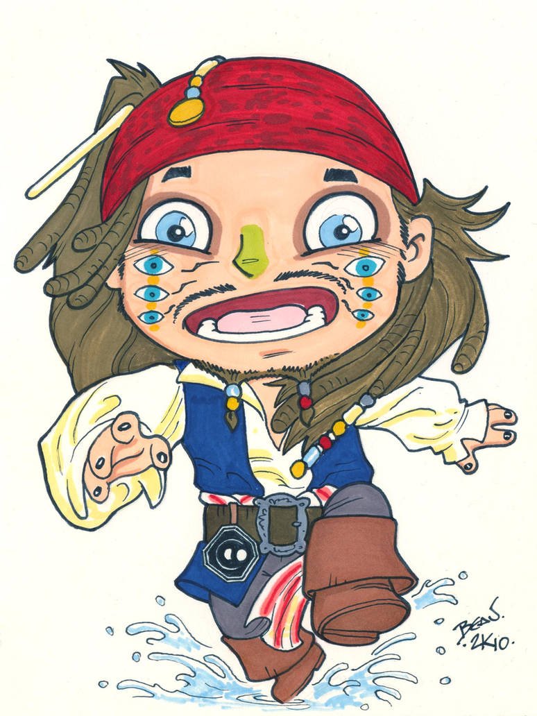 Капитан Джек Воробей Чиби