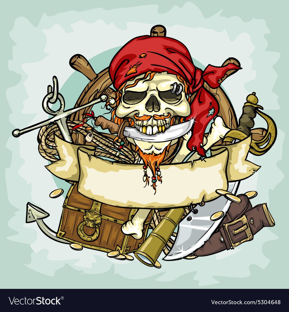 Пират арт смешной