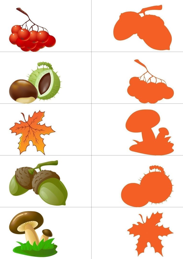 Осень задания для дошкольников