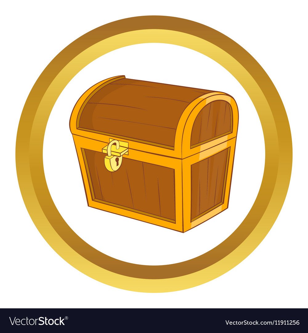 Сундук мультяшный