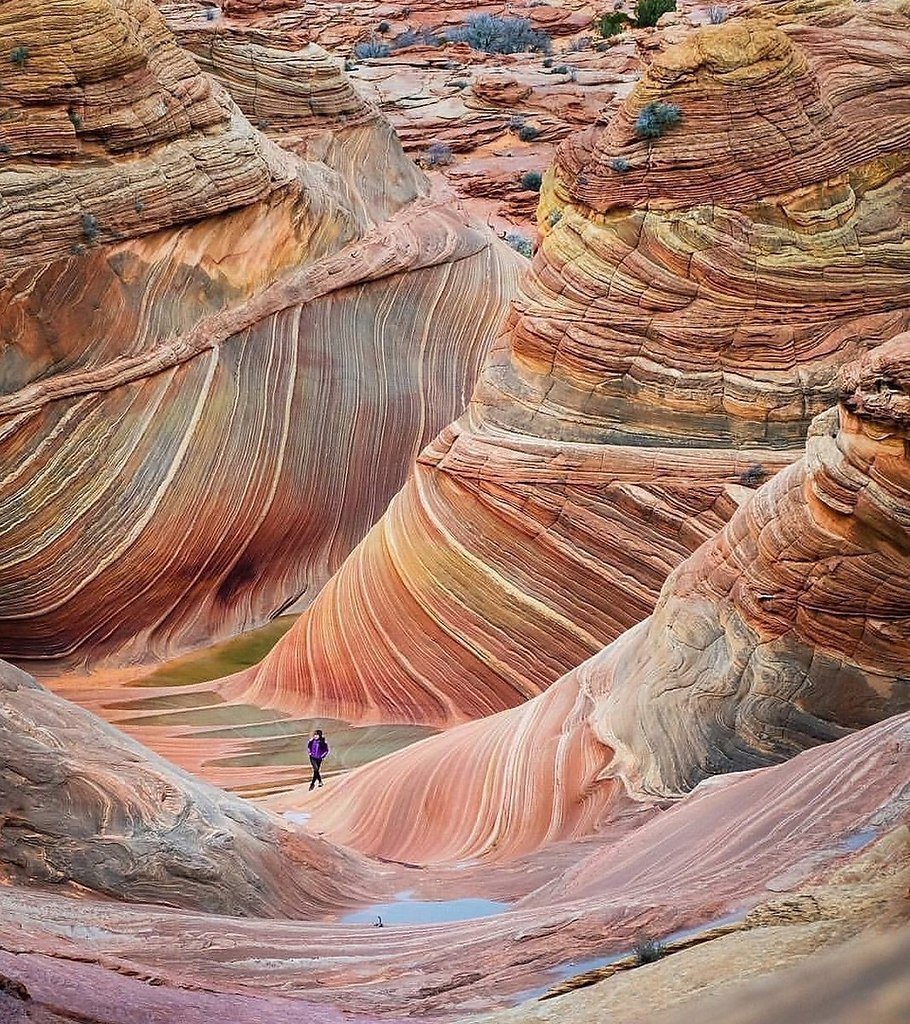 Каньон волны Аризона