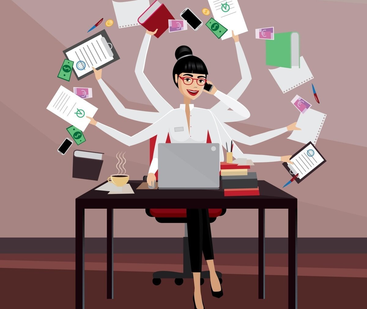 Предприниматель анимация