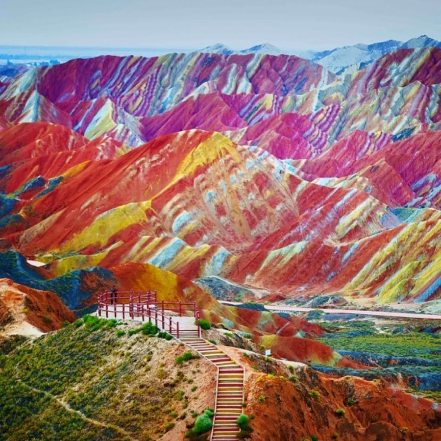 Горы Чжанъе Данксиа Китай