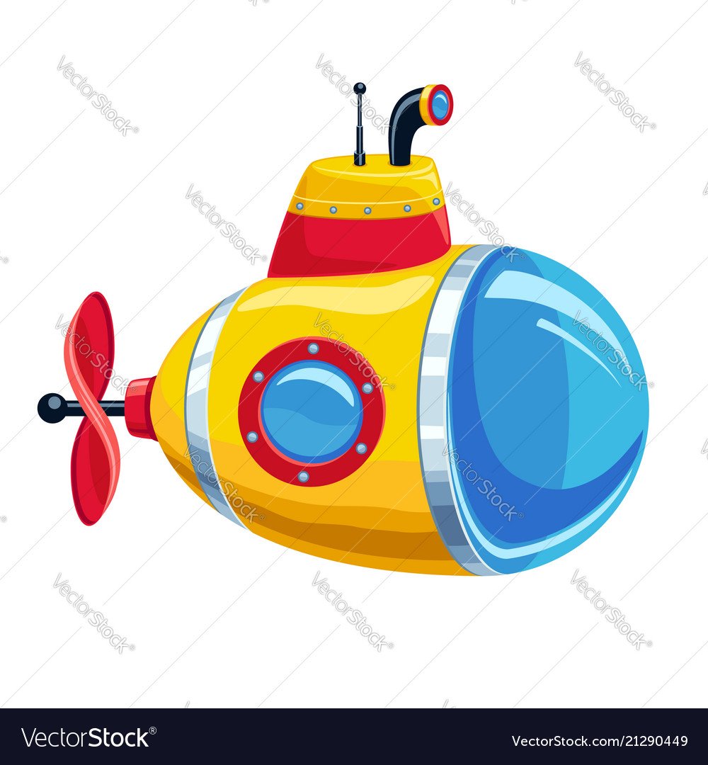 Подводная лодка с иллюминаторами для детей