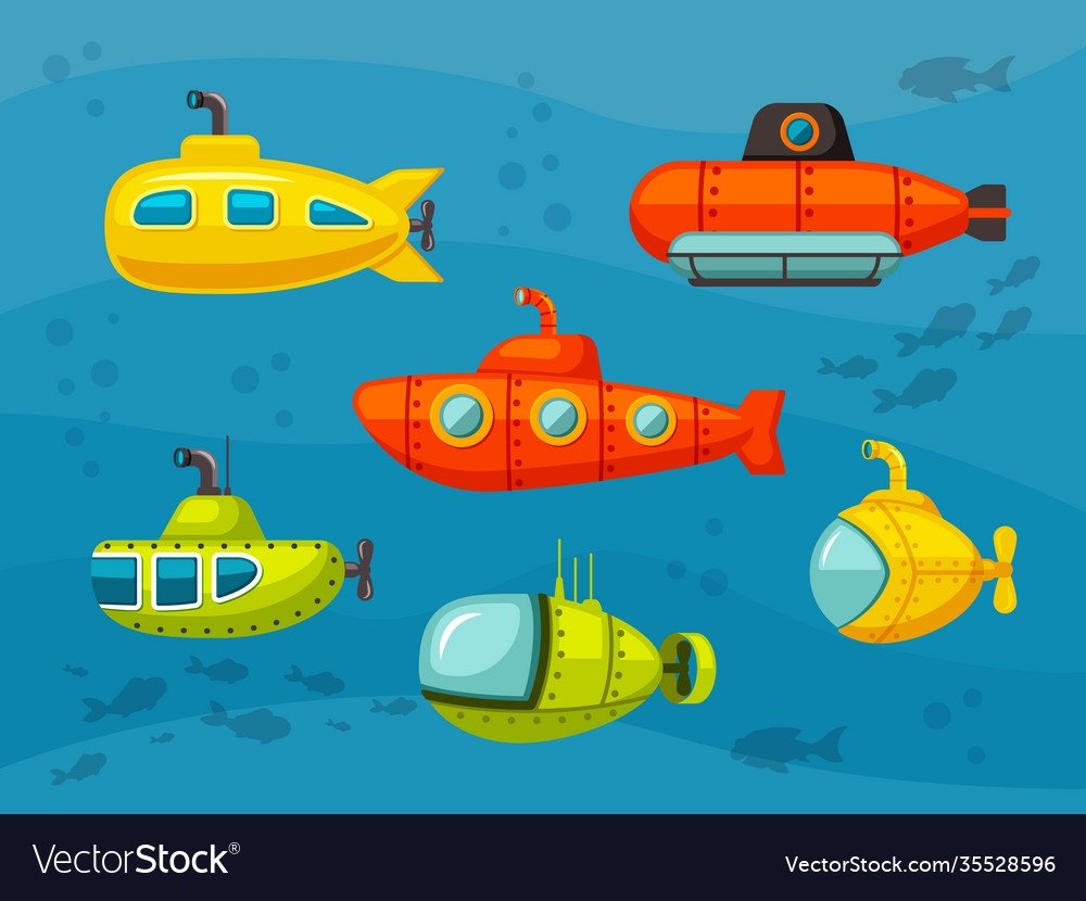 Подводный корабль для детей