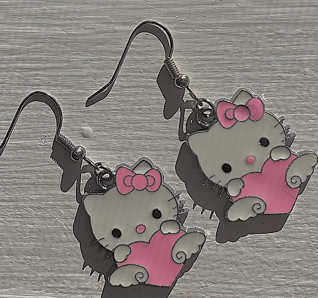 Серёжки инди КИД