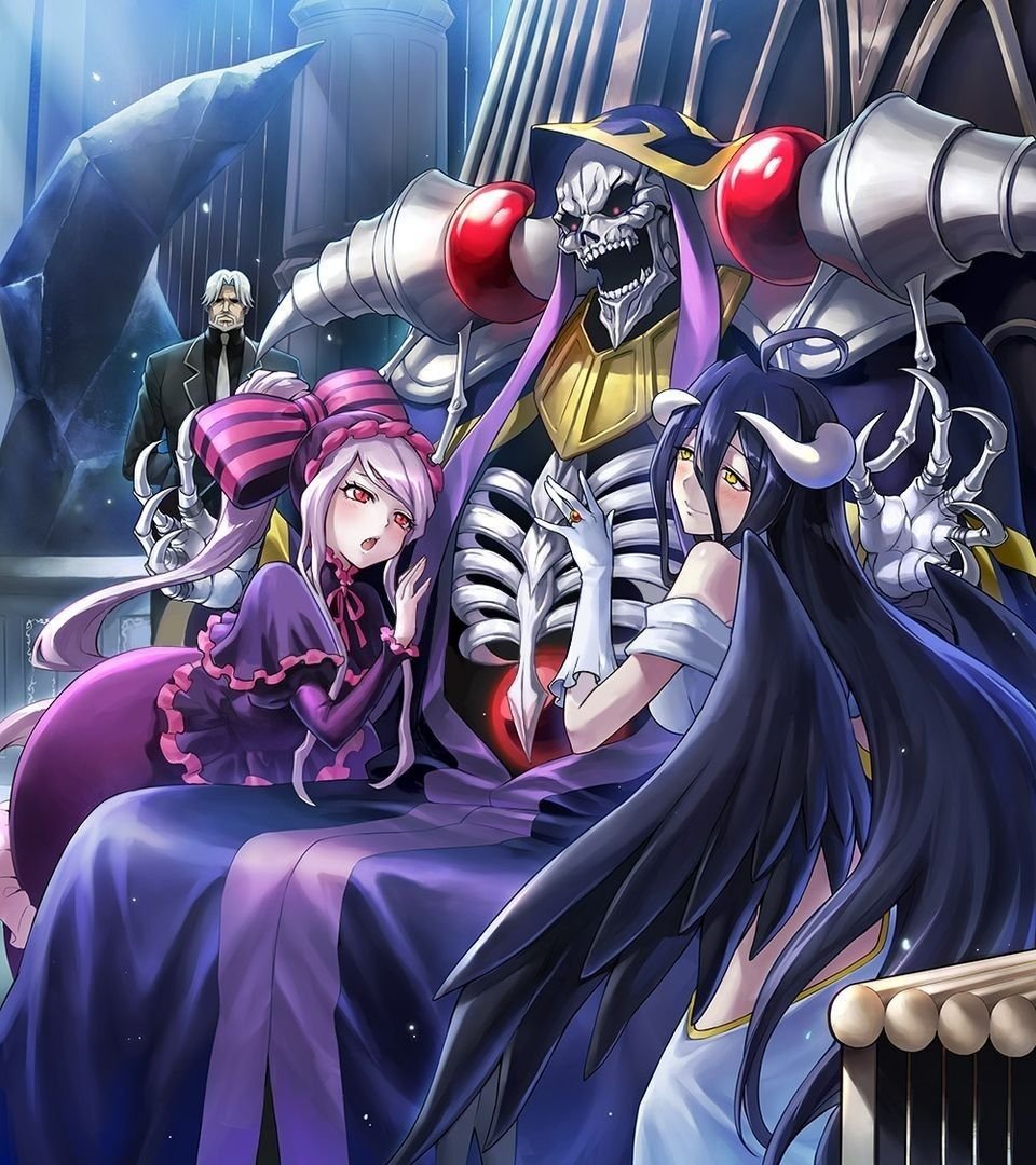 Владыка Айнз и альбедо