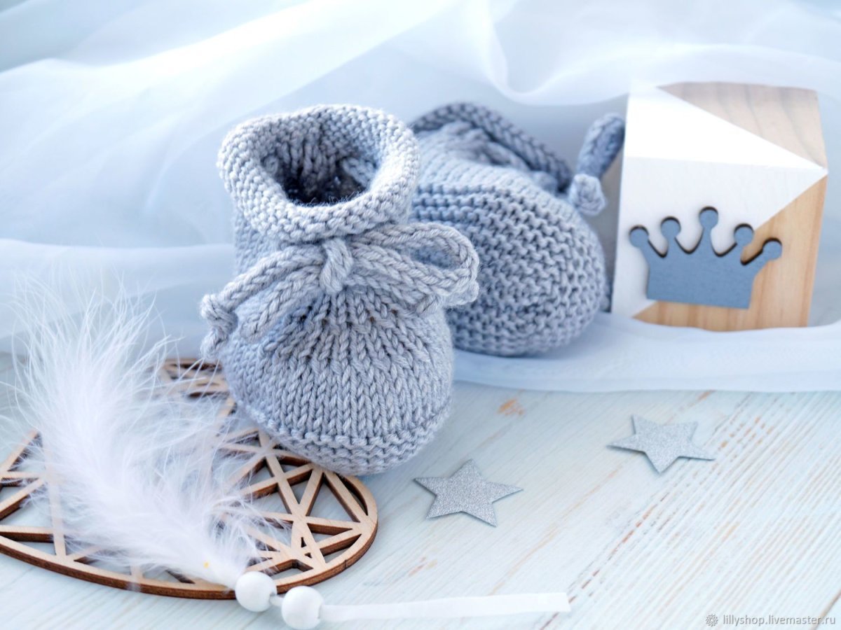 Бесшовные пинетки